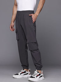 HRX by Hrithik Roshan Men Mid-Rise Cargo Style Lifestyle Joggers