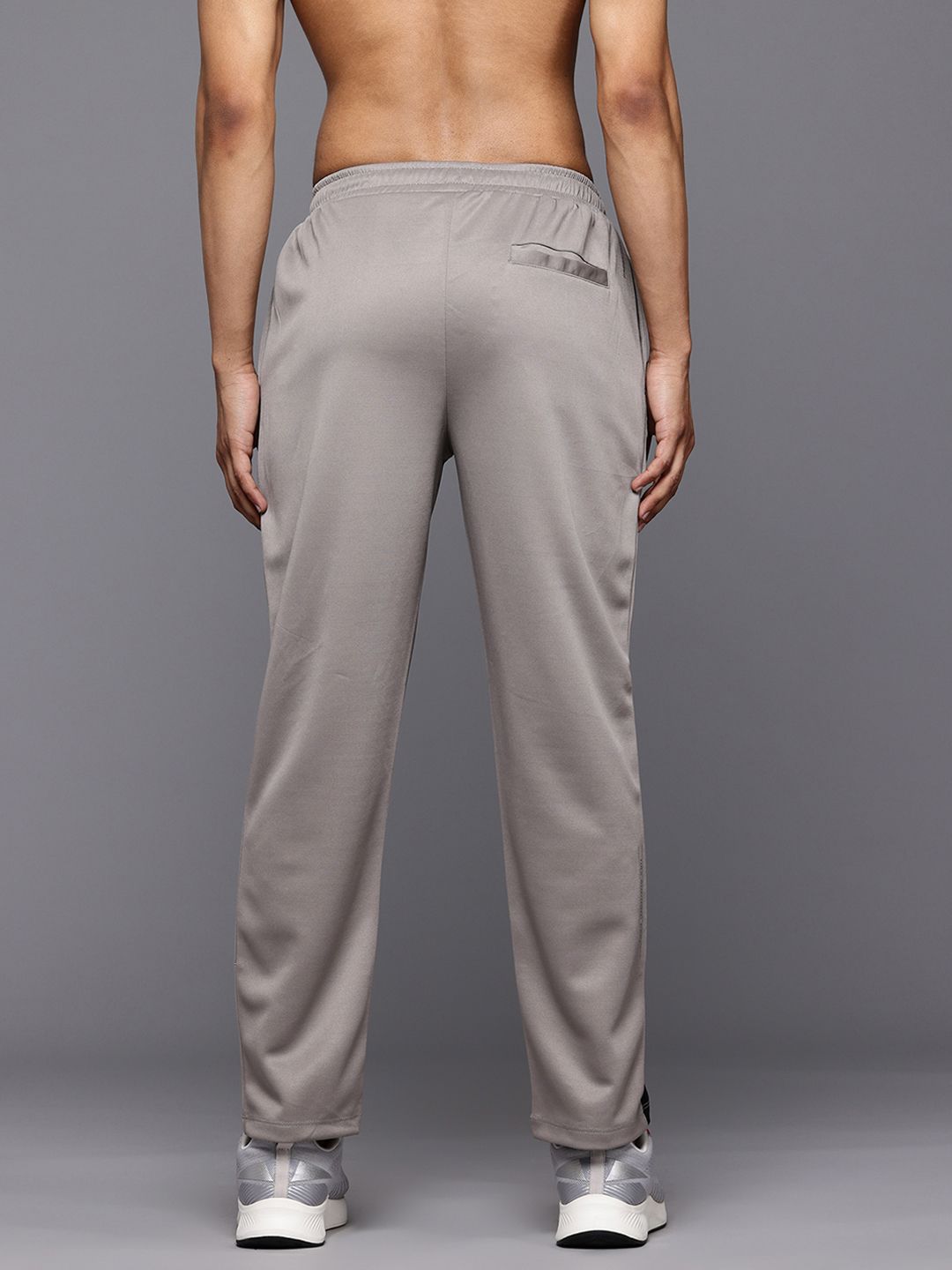 HRX by Hrithik Roshan Men Mid-Rise Regular Fit Rapid-Dry Running Track Pants
