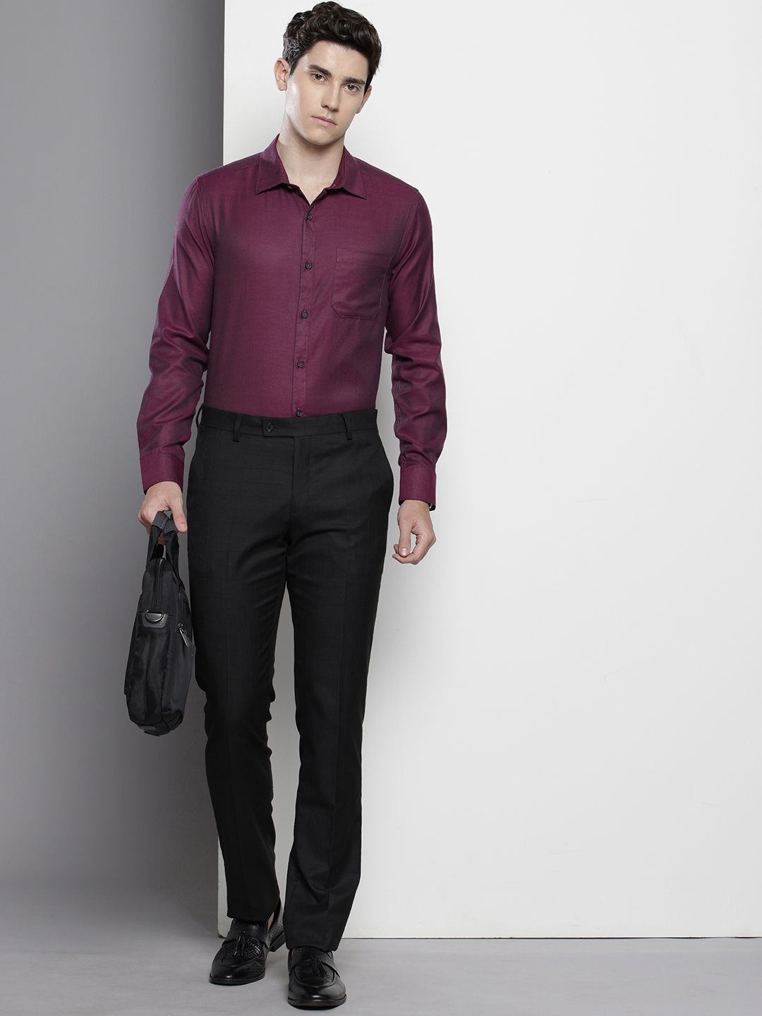 The Indian Garage Co. X Luxe Slim Fit Formal Shirt