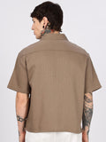 Eszett Furious Cuban Collar Cotton Shirt