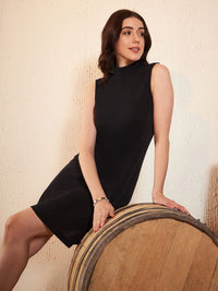 DENNISON Halter Neck A-Line Dress