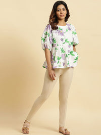 W Women Slim Fit Mid-Rise Plain Trousers