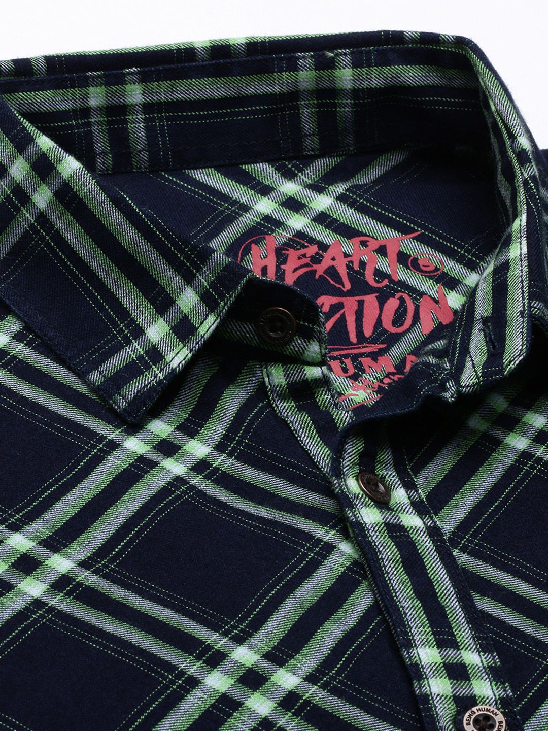 Being Human Men Pure Cotton Slim Fit Opaque Printed Casual Shirt