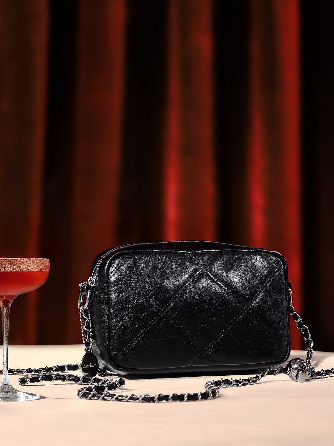 DressBerry Quilted Shoulder Bag