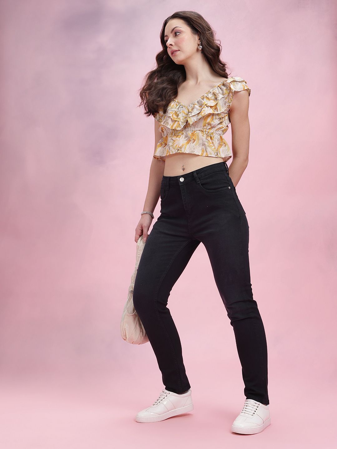 DressBerry Women Slim Fit Mid-Rise Stretchable Jeans