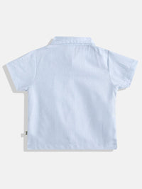 Moms Love Infant Boys Pure Cotton Dobby Shirt