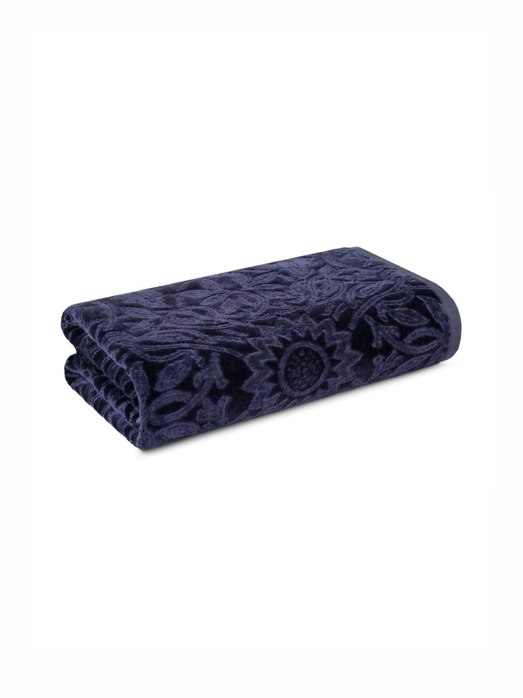 MYTRIDENT Blue Cotton 600 GSM Bath Towel