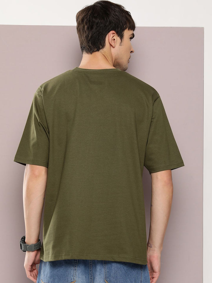 DILLINGER Men Graphic Printed Oversized T-shirt