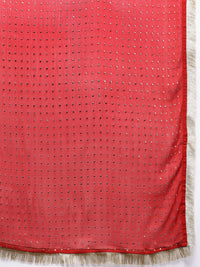 Varanga Women Zari & Sequin Embroidered Kurta with Salwar & Dupatta