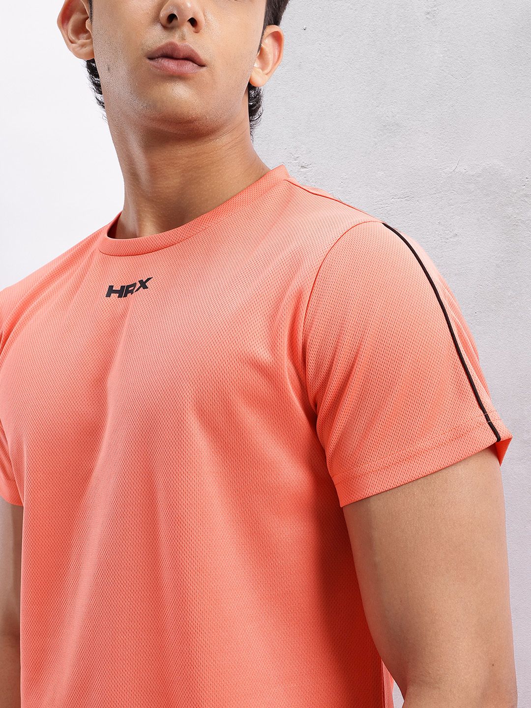 HRX by Hrithik Roshan Men Printed Rapid-Dry Running T-shirt