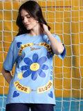 DressBerry Women Floral Printed Pure Cotton T-shirt