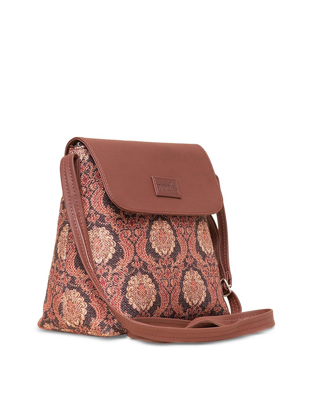 ZOUK Ethnic Motifs Printed Shopper Sling Bag