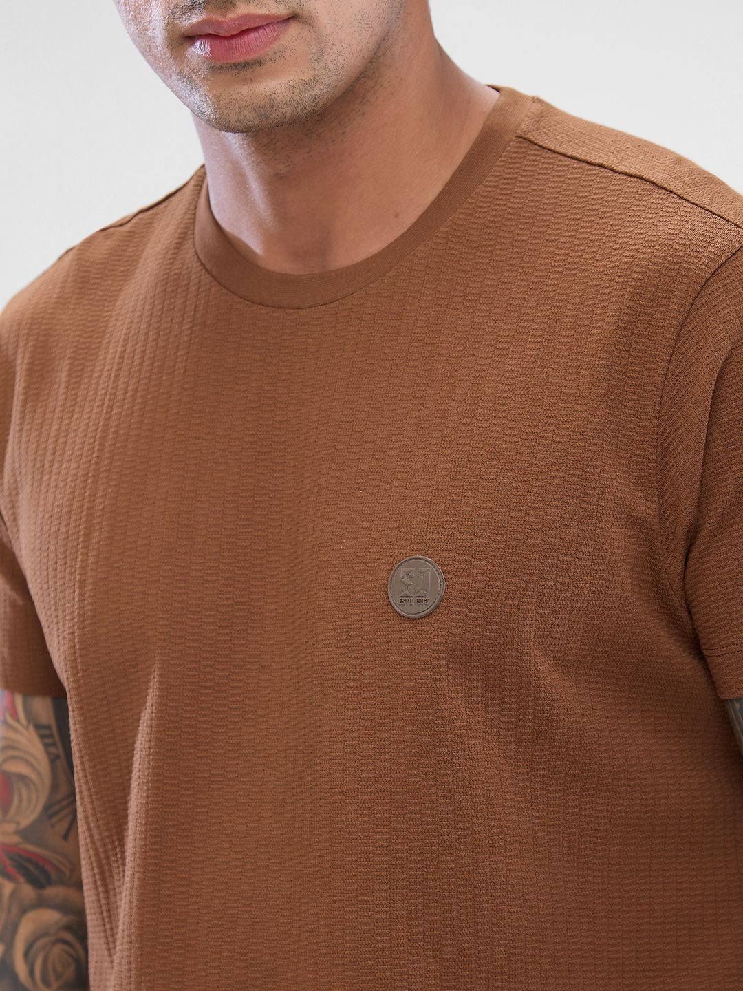 SPYKAR Men Solid Polo Collar Slim Fit T-shirt