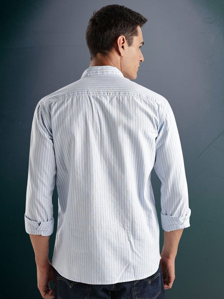 ADRO Standard Striped Casual Shirt