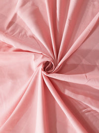 Myntra Elegant Homes Pink Solid Polycotton Breathable 300 TC Single Fine Bedsheet with a Pillow Cover-225 x 150 cm