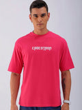 The Indian Garage Co Men Graphic Printed Round Neck Pure Cotton Relaxed Fit T-shirt