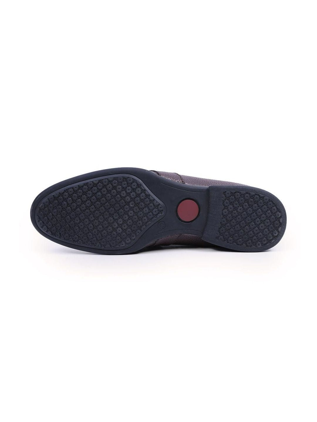 MONKSTORY Men Black PU Loafers
