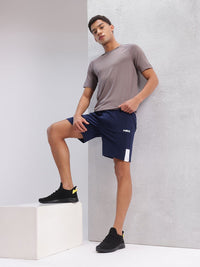 HRX by Hrithik Roshan Men Brand Logo Print Detail Regular Fit Lifestyle Shorts