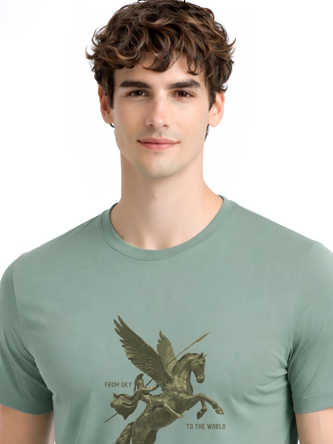 ADRO Men Printed T-shirt