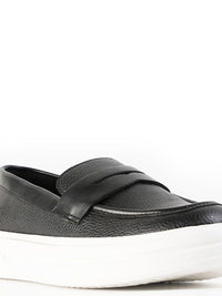 MONKSTORY Sneakers Slip-On Chunky Luxe - Hitam Diraja