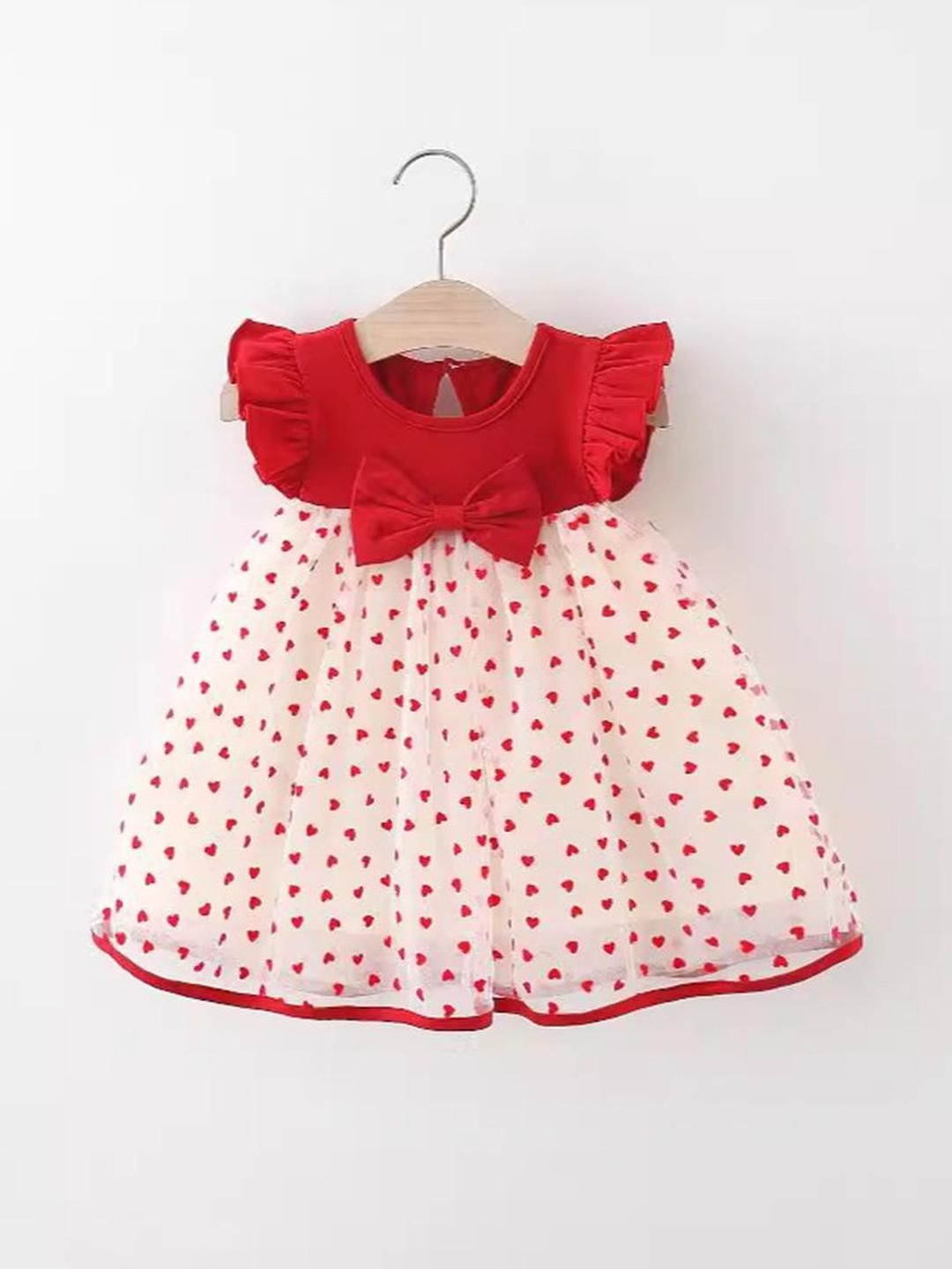 YK Floral Fit & Flare Dress