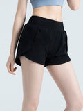 HRX by Hrithik Roshan Women Regular Fit Mid-Rise Shorts