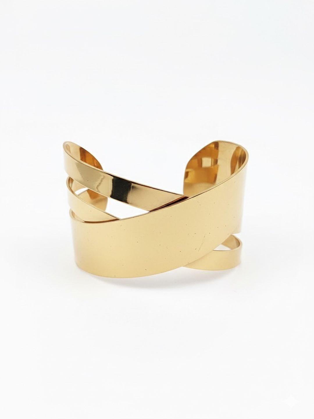 VOGUE PANASH Gold-Plated Cuff Bracelet