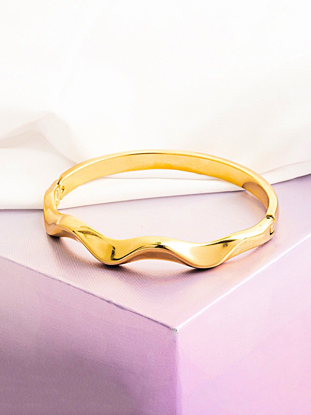 VOGUE PANASH Gold-Plated Bangle-Style Bracelet