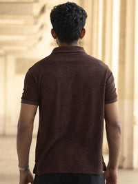 Powerlook Men Polo Collar T-shirt