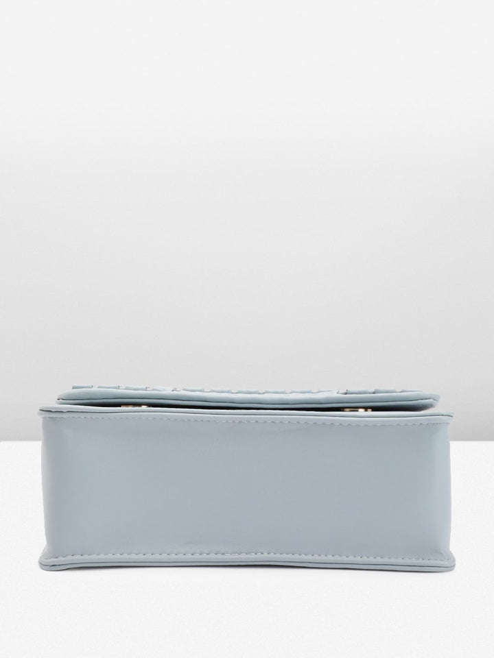 DressBerry Textured Structured Satchel