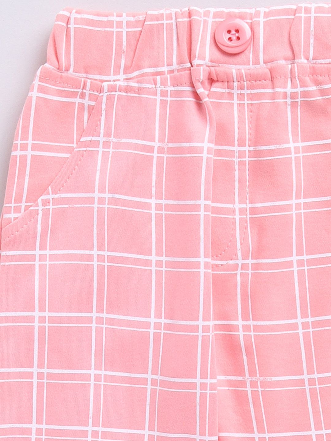 Moms Love Boys Checked Shirt with Trousers