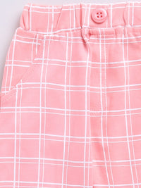 Moms Love Boys Checked Shirt with Trousers