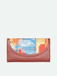 ZOUK Women Abstract Amaze Kyra Flap Wallet