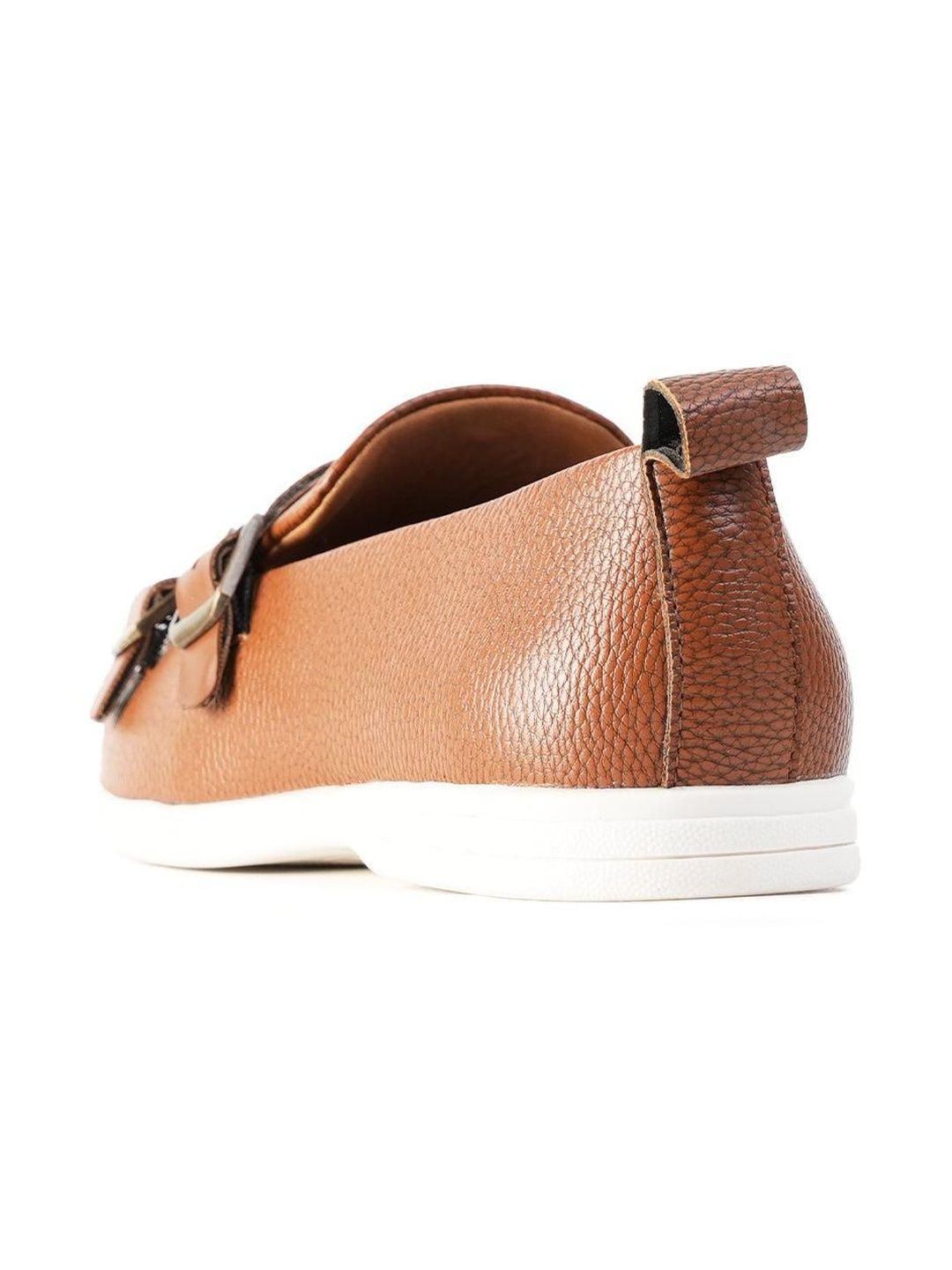 MONKSTORY Men Leather Monks