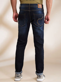 Being Human Men Solid Mid-Rise Skinny Fit Cat Scratches Jeans