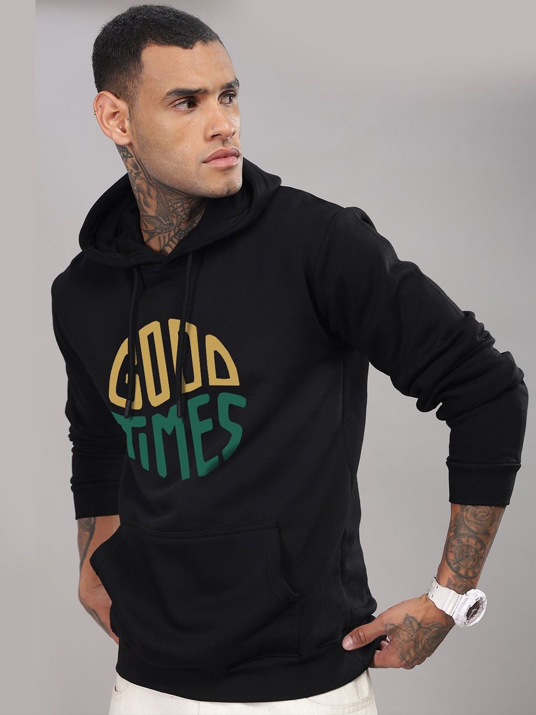 ADRO Mens Winter Hooded Sweatshirt