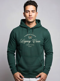 Adro Campus League Legacy Crew 320 GSM Fleece Printed Graphic Hoodie