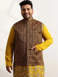 Jaket Nehru Brocade Rekaan Tenun SOJANYA PLUS