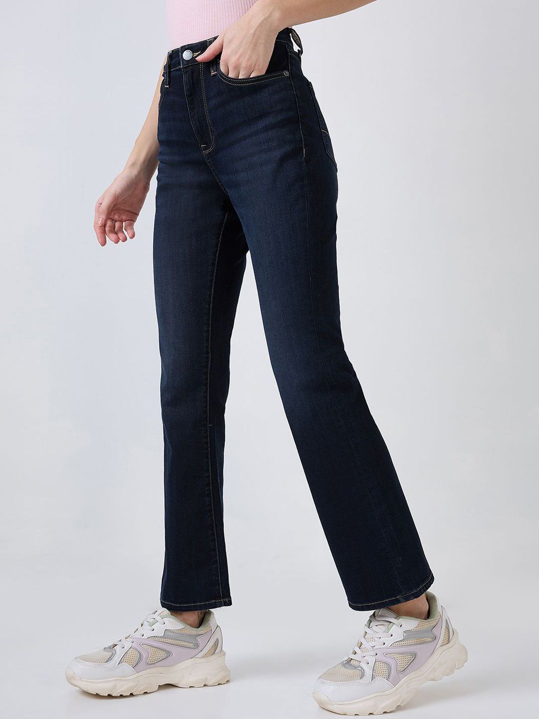 SPYKAR Women High-Rise  Boot Cut Jeans