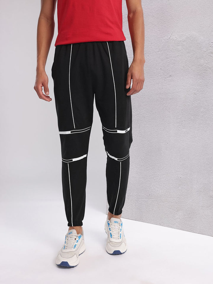HRX by Hrithik Roshan Men Striped Lifestyle Joggers