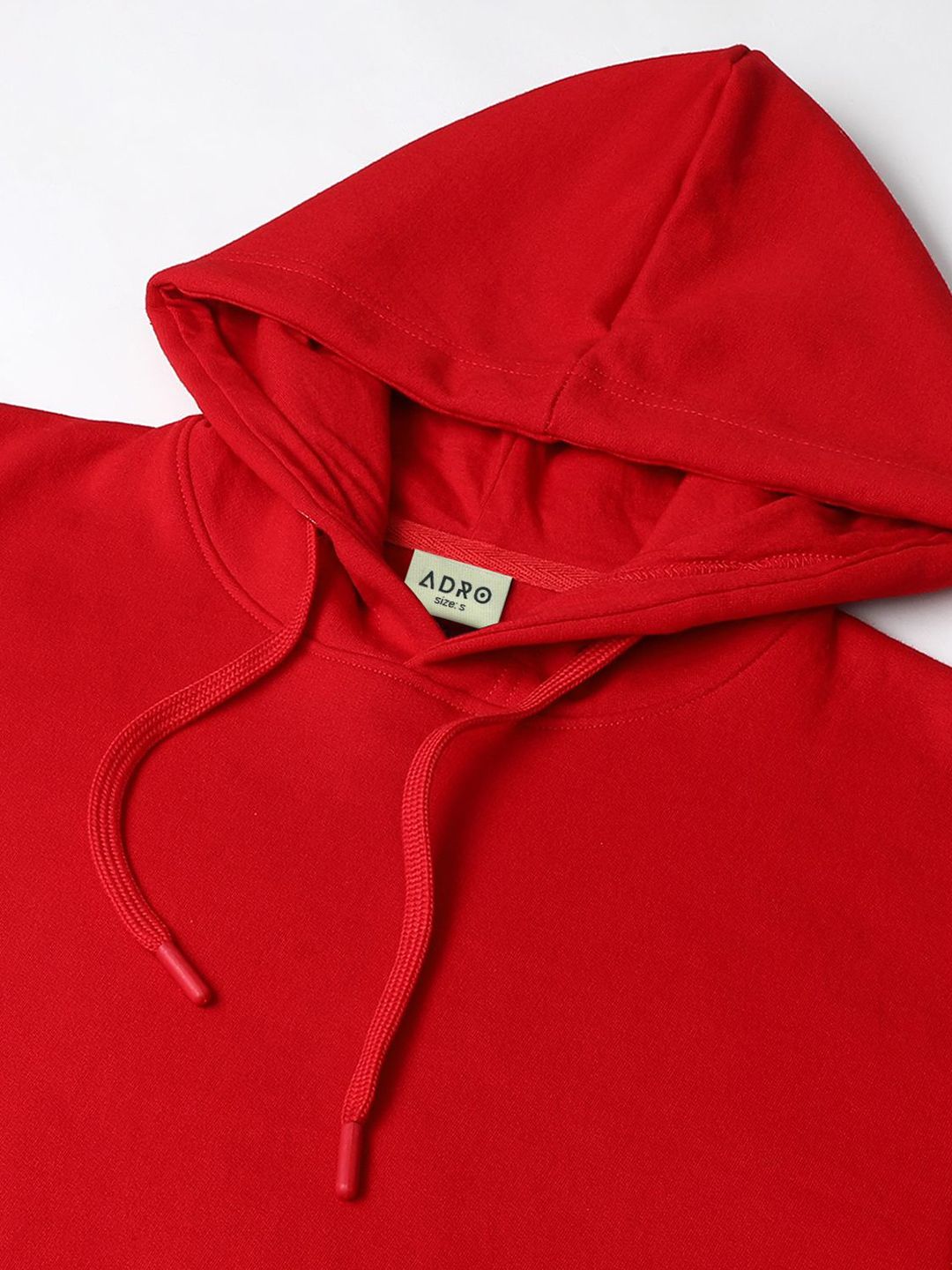 ADRO Lelaki Cotton Lengan Panjang Sweatshirt Bertudung