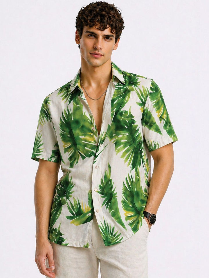 ADRO Men Standard Floral Printed Casual Shirt