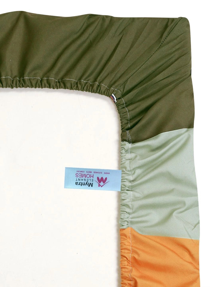Myntra Elegant Homes White 400 TC Cadar Katil King dengan 2 Sarung Bantal