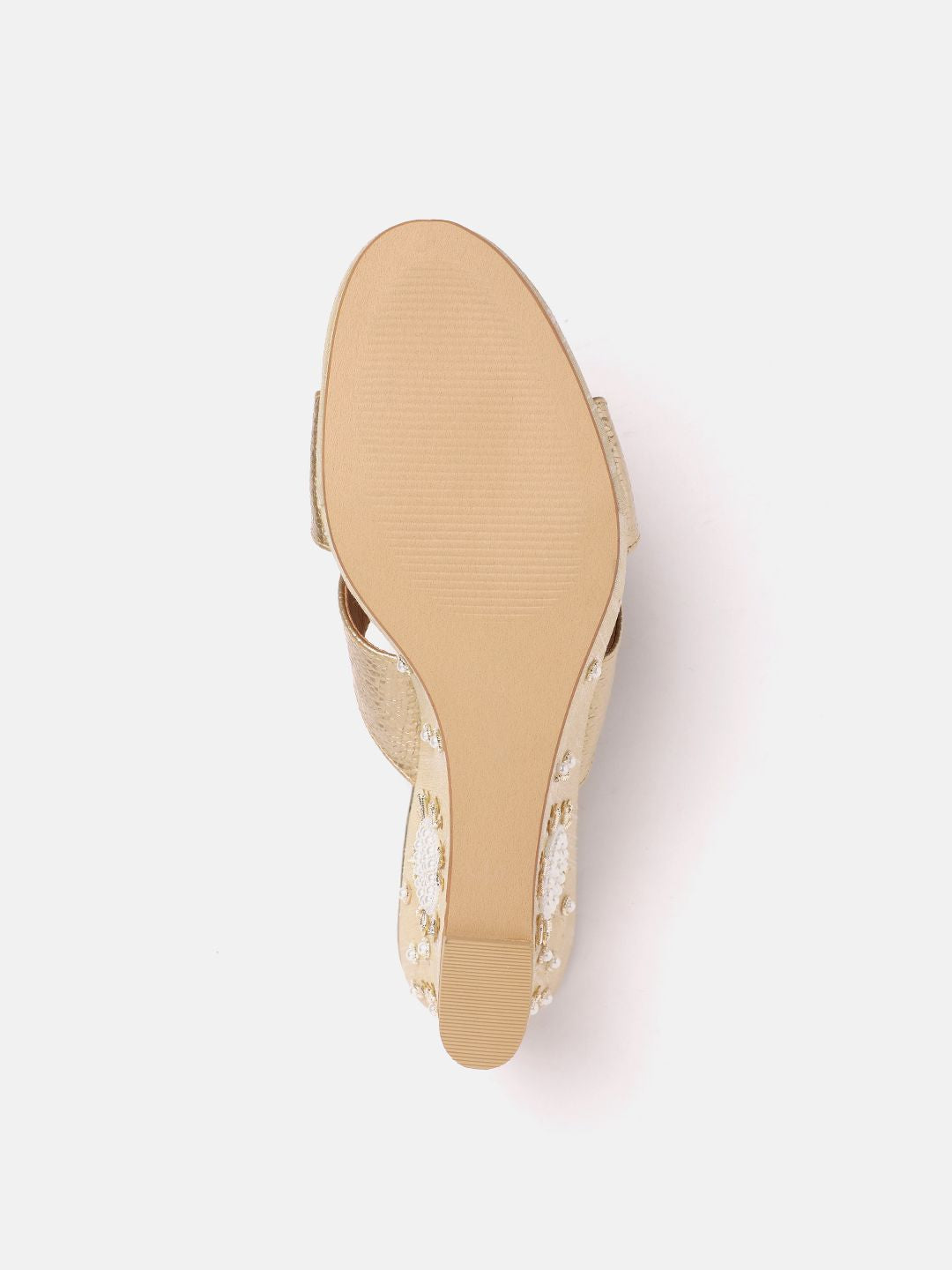 House of Pataudi Ethnic Wedge Heels