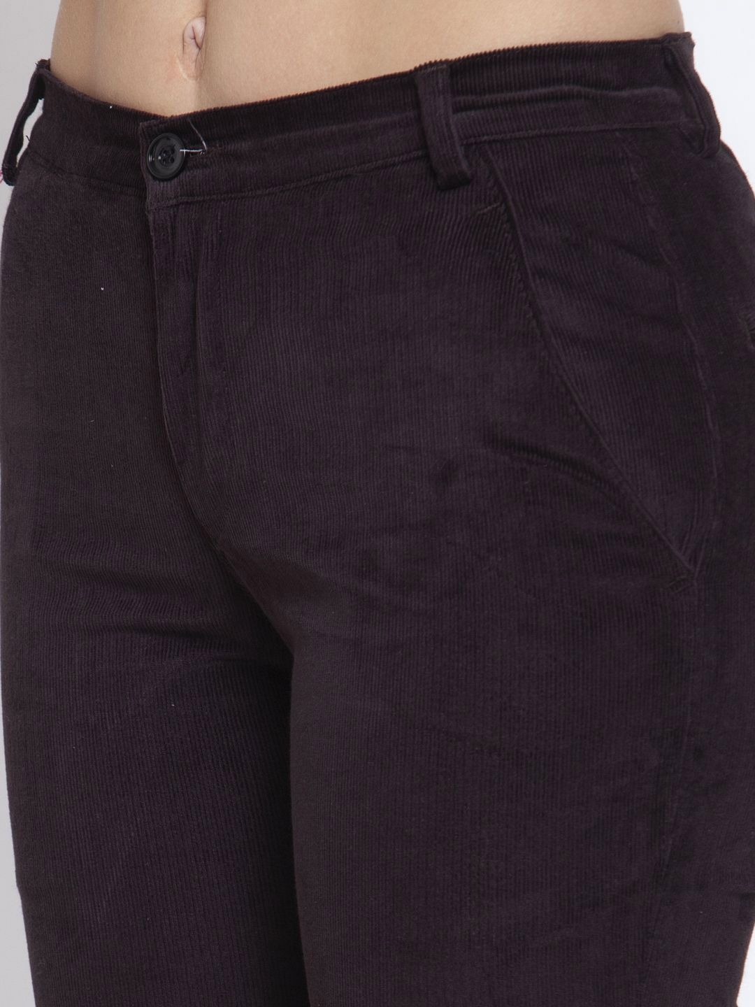 Seluar Cotrise Slim Fit Mid-Rise KLOTTHE