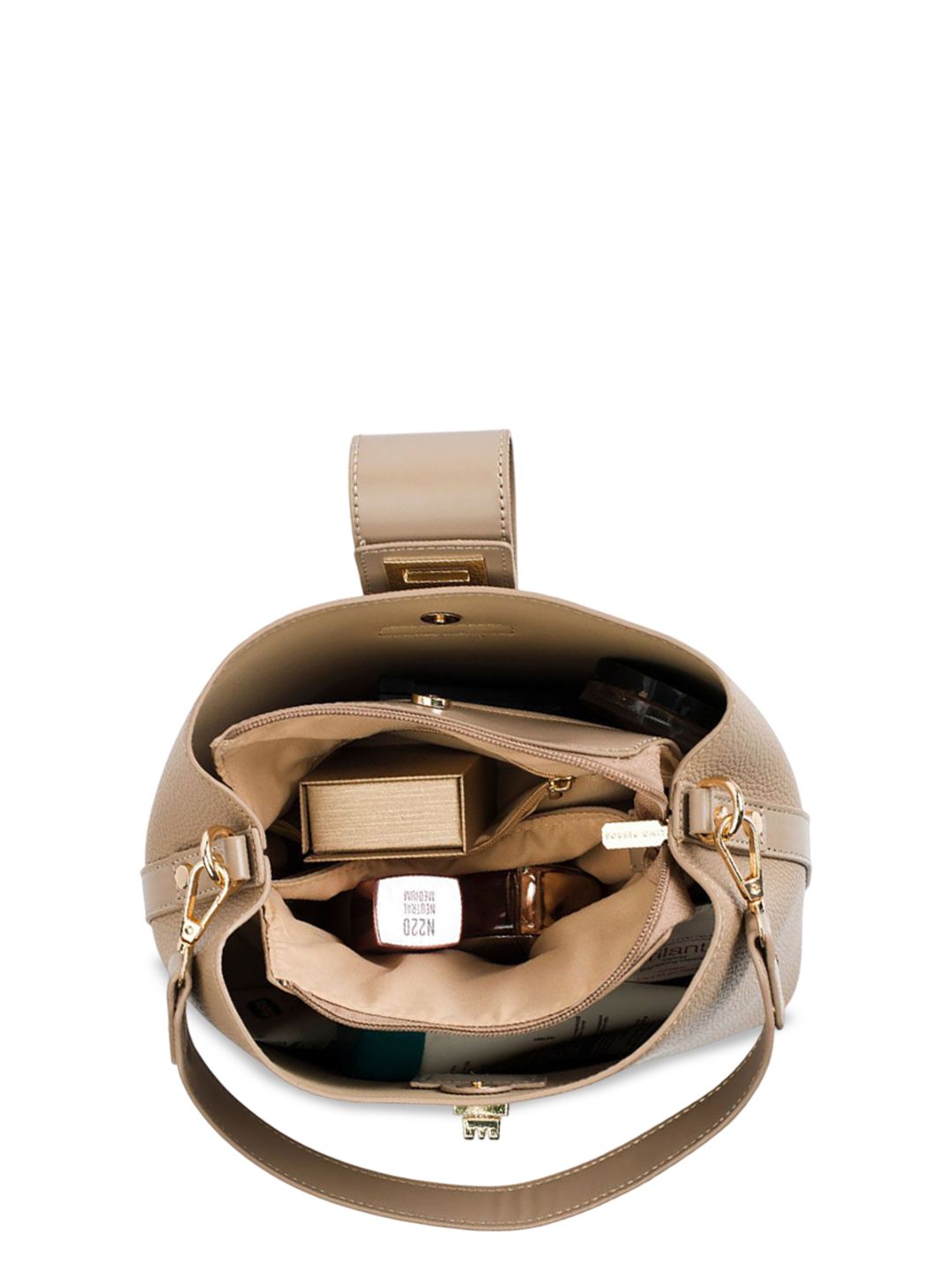 Lino Perros Women Textured Structured Handheld Bag