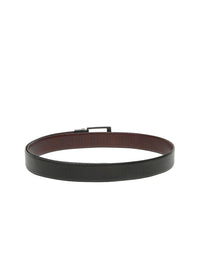 Teakwood Leathers Men Textured Leather Reversible Formal Belt