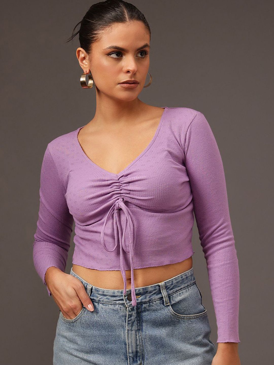 STREET 9 Cotton Crop Top