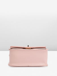 DressBerry Textured Structured Satchel Bag