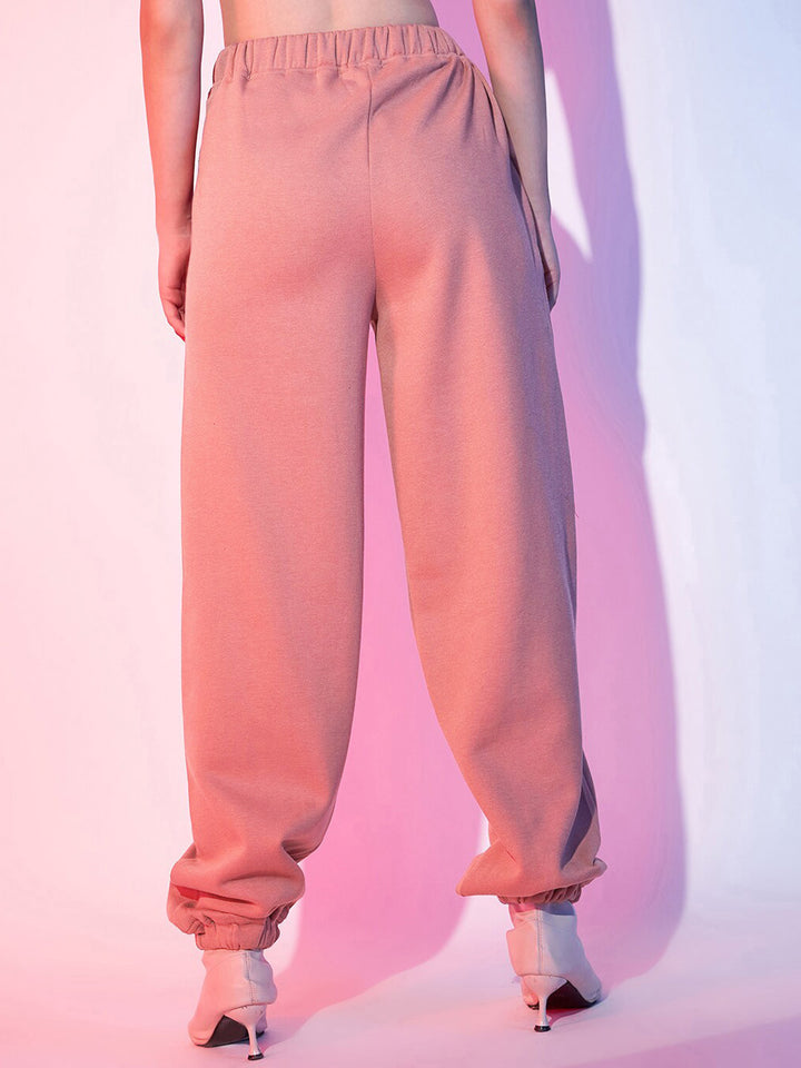 STREET 9 Women Pink Loose Fit Joggers